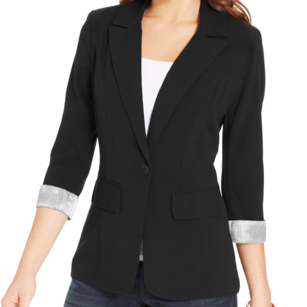 3/4 Sleeve Blazer